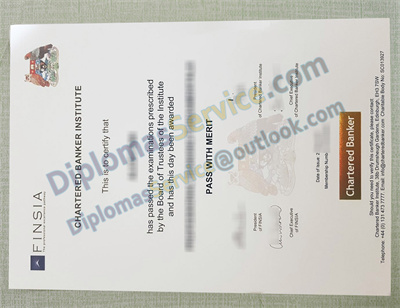 Chartered Banker Institute diploma