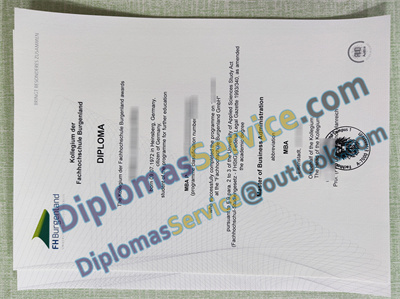 Fachhochschule Burgenland diploma