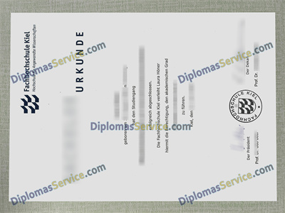Fachhochschule Kiel diploma