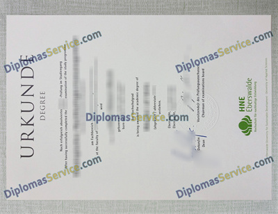HNE Eberswalde diploma