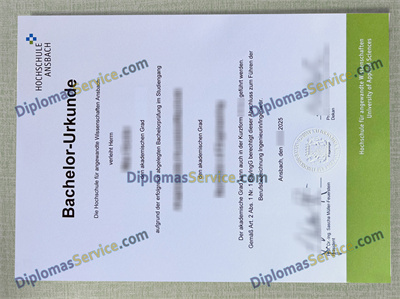 Hochschule Ansbach diploma