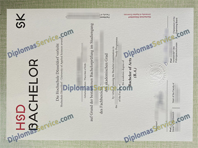 Hochschule Düsseldorf diploma