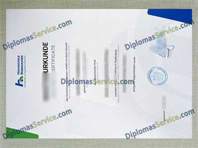 Hochschule Nordhausen diploma