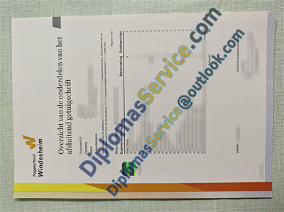 Hogeschool Windesheim cijferlijst, Hogeschool Windesheim transcript,