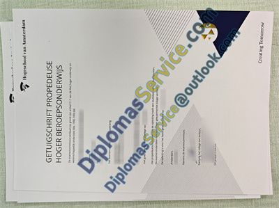 Hogeschool van Amsterdam degree