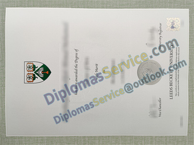 Leeds Beckett University diploma