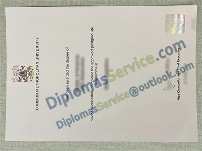 London Metropolitan University diploma