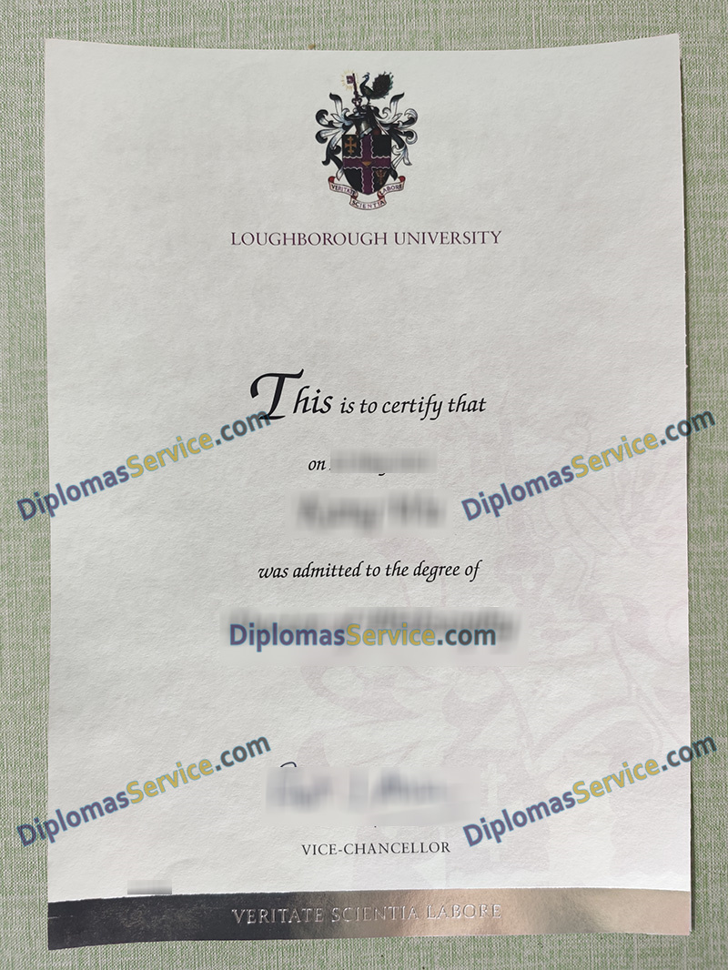 Loughborough University degree, Loughborough University certificate,