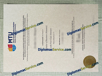 Munster Technological University certificate