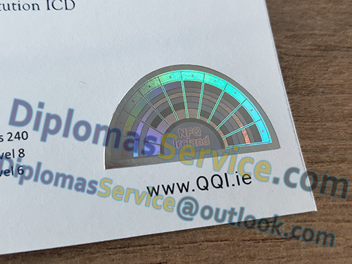 QQI diploma hologram