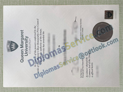 Queen Margaret University diploma