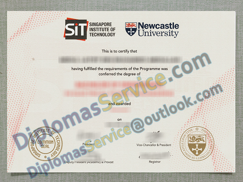 Singapore Institute of Technology degree, SIT certificate,
