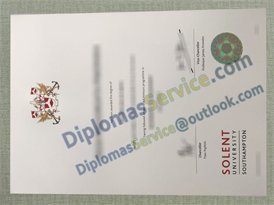 Solent University degree