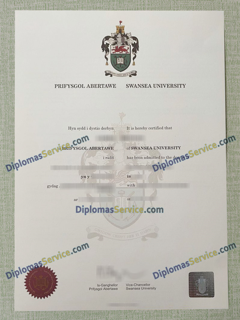 Swansea University degree, Swansea University certificate,