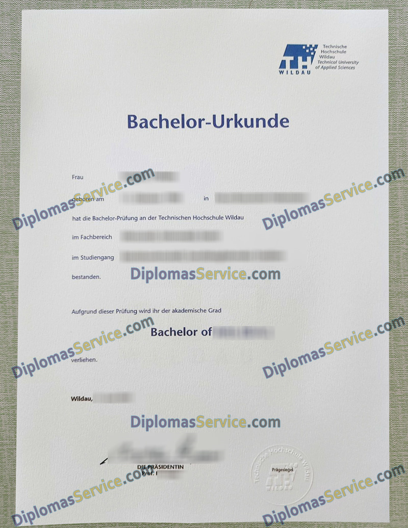 Technische Hochschule Wildau urkunde, TH Wildau degree,