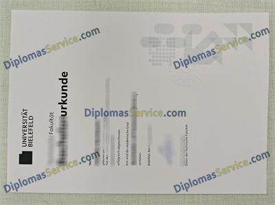 Universität Bielefeld diploma