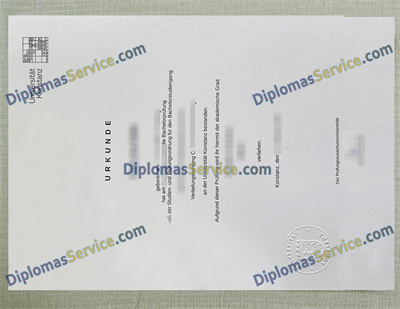 Universität Konstanz diploma