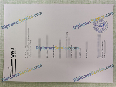 Universität Münster diploma