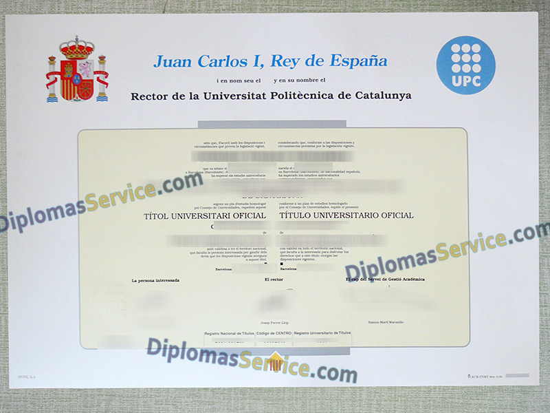 Universitat Politècnica de Catalunya título old version