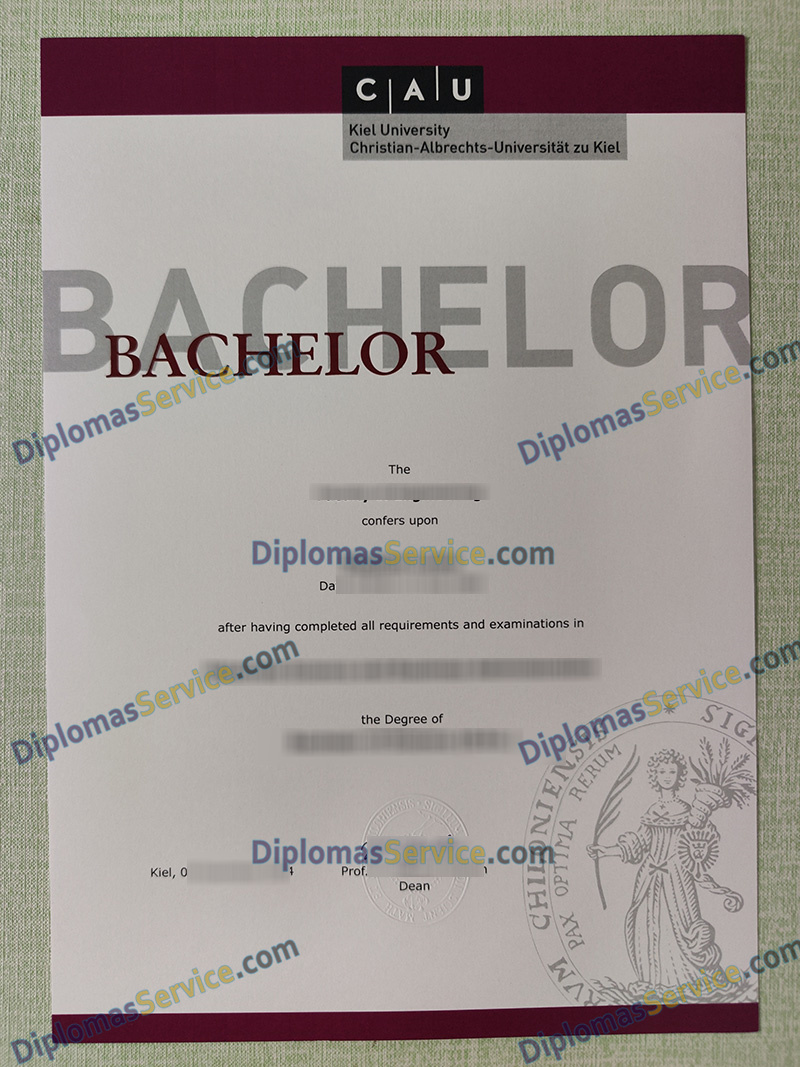 Universität zu Kiel degree, Universität zu Kiel urkunde,