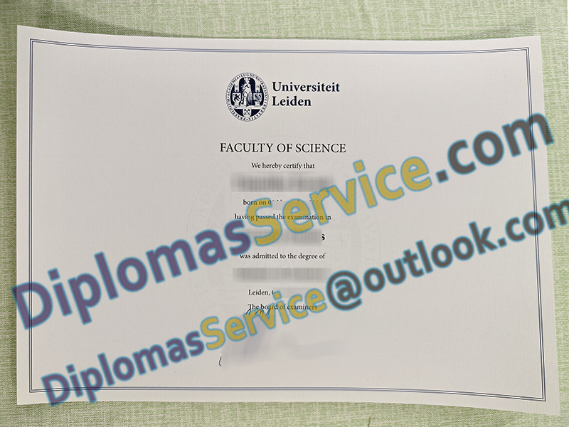 Universiteit Leiden degree, Universiteit Leiden diploma,