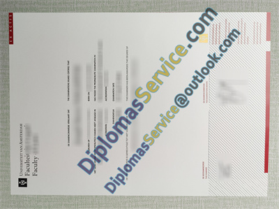 Universiteit Van Amsterdam certificate