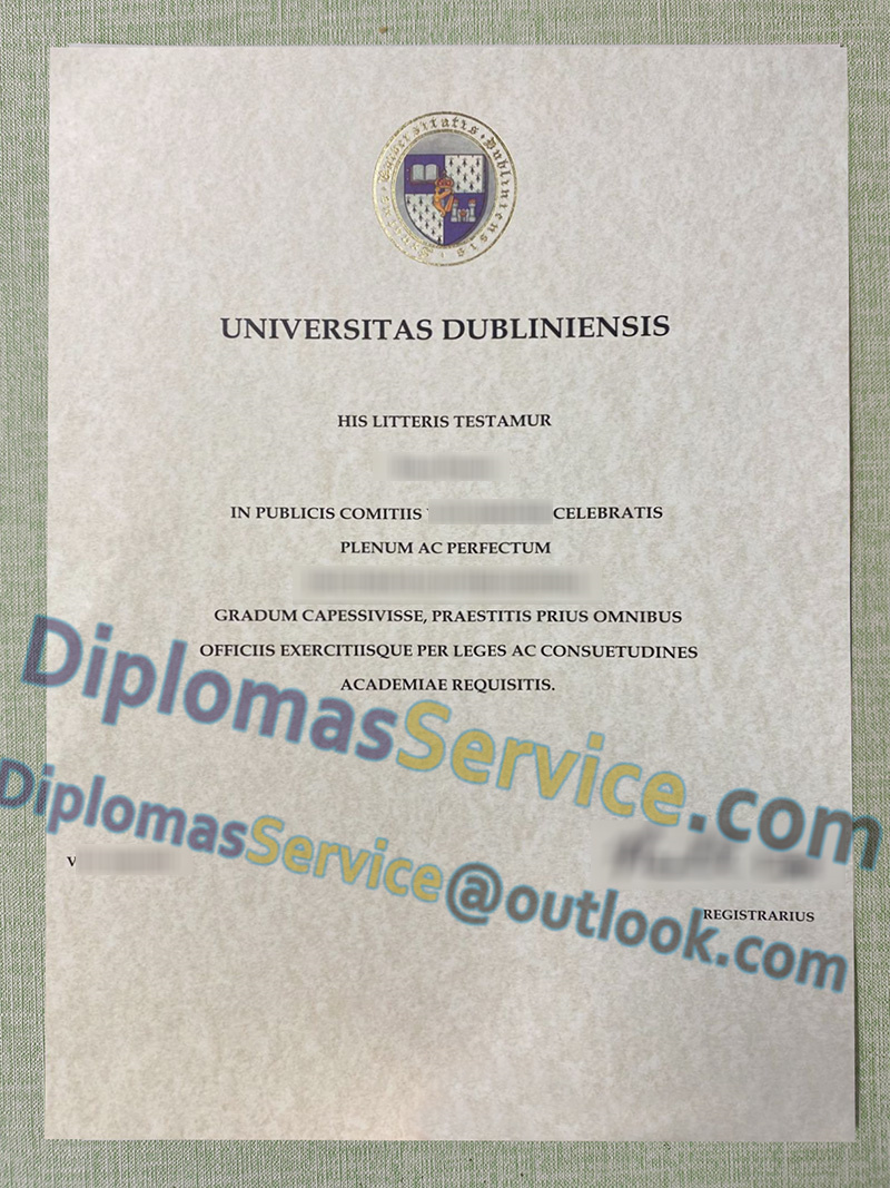 University of Dublin degree, University of Dublin diploma,