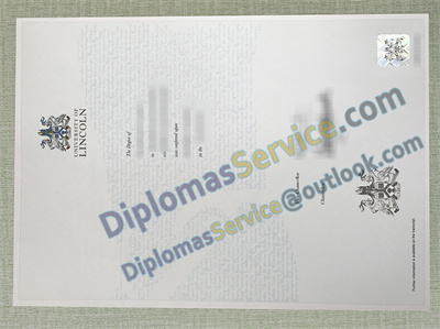 University of Lincoln diploma