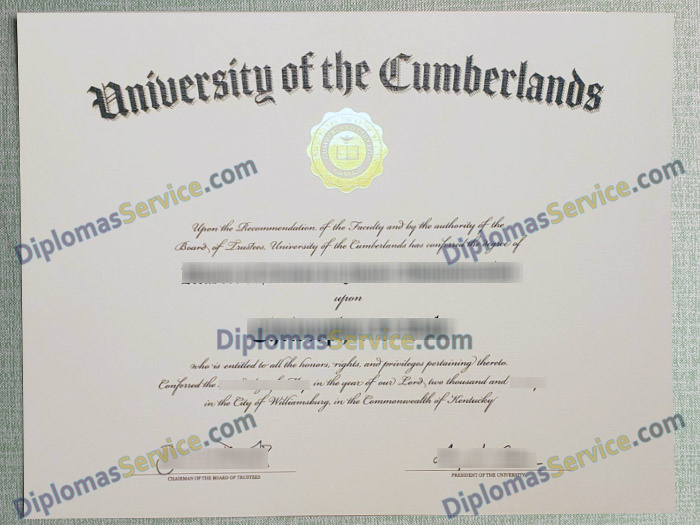 University of the Cumberlands diploma, University of the Cumberlands degree,