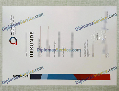 Westsächsische Hochschule Zwickau diploma