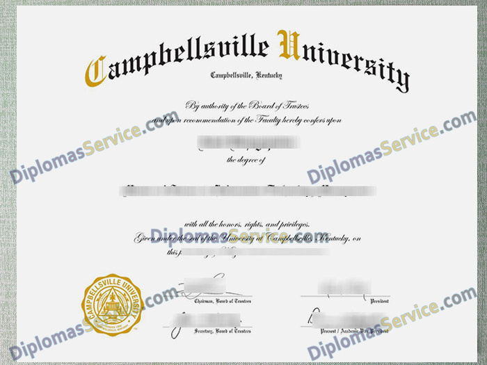 Campbellsville University diploma, Campbellsville University degree,