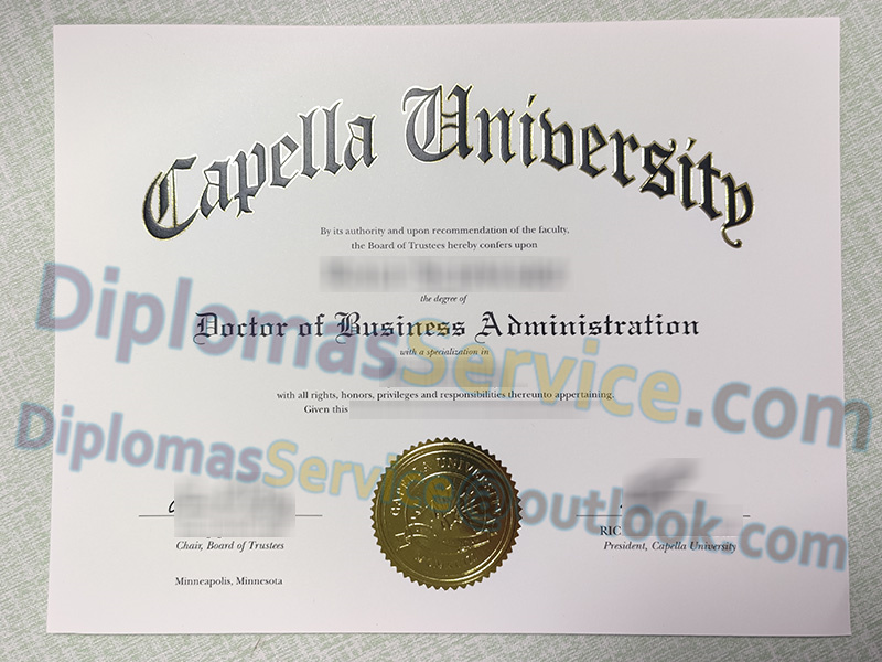 Capella University diploma, Capella University degree,