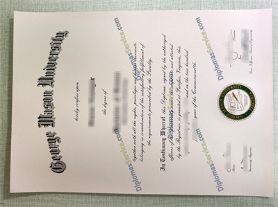 George Mason University certificate