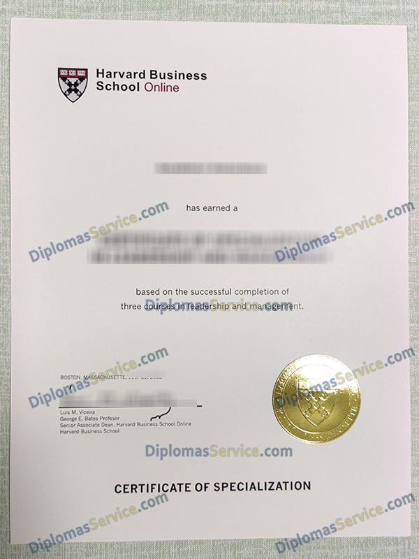 Harvard Business School online diploma, Harvard Business School online certificate,