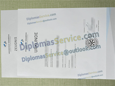 Hochschule Osnabrück certificate