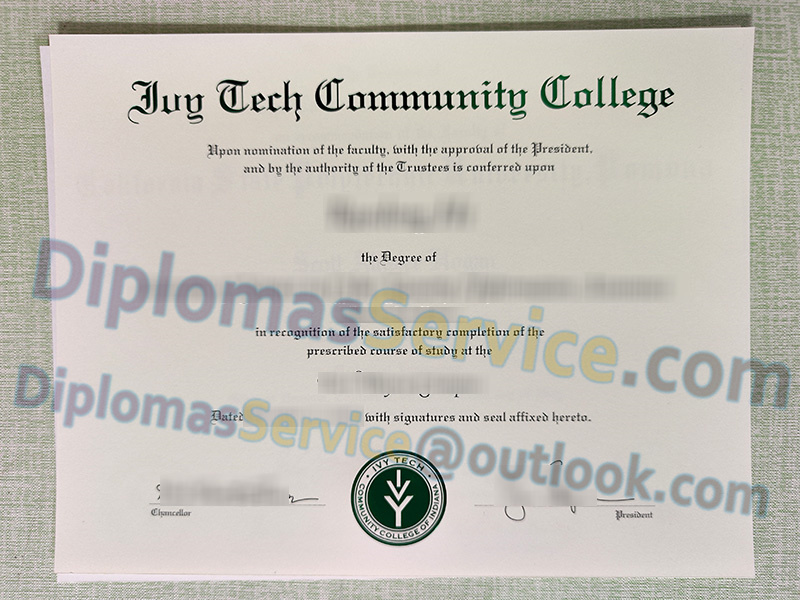 The science of making Ivy Tech Community College diploma