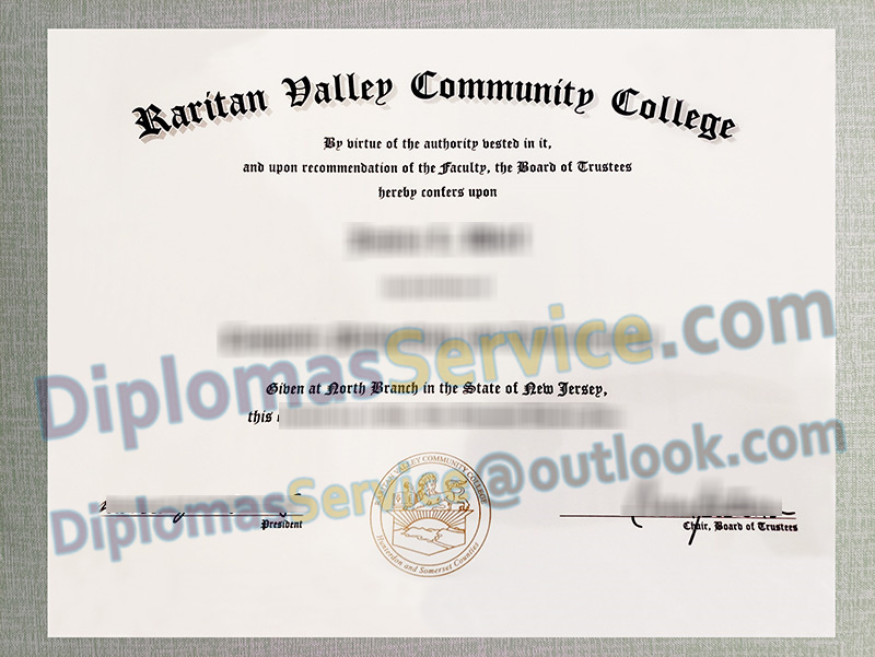 Raritan Valley Community College diploma, Raritan Valley Community College degree,