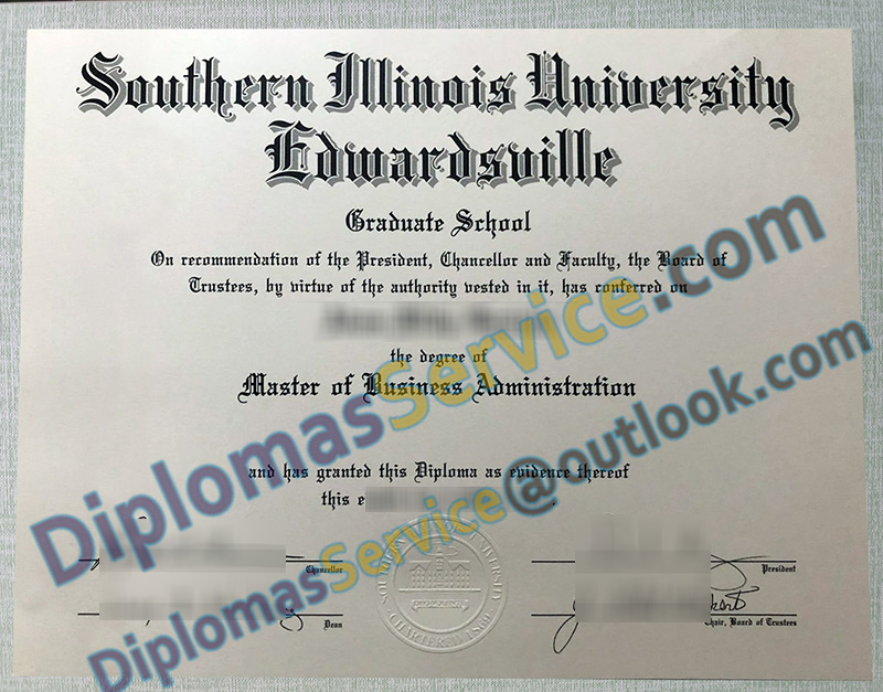 Southern Illinois University Edwardsville diploma, SIUE degree,