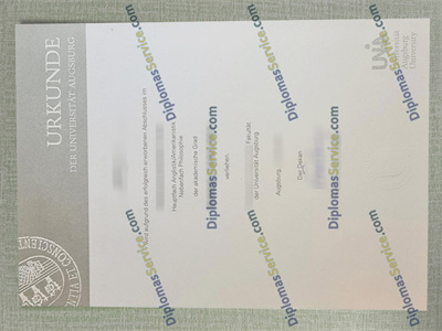 Universität Augsburg diploma