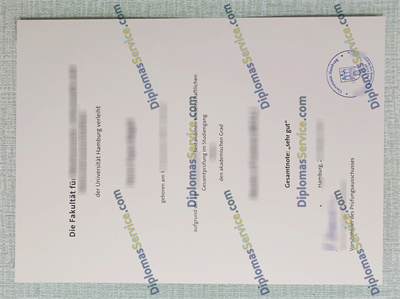 Universität Hamburg diploma
