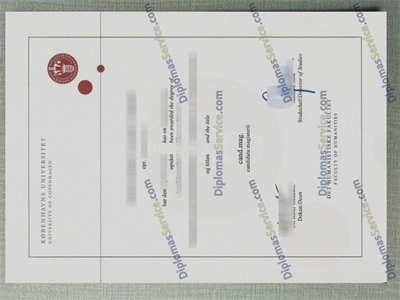 University of Copenhagen diploma