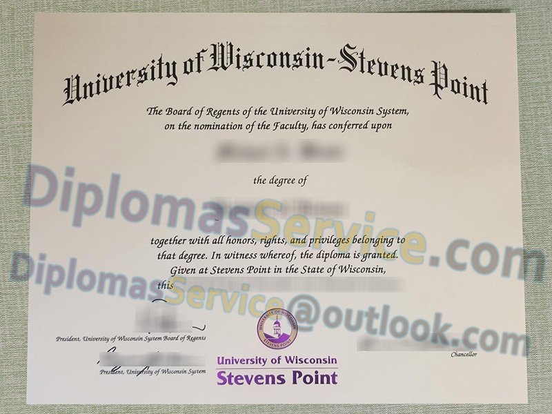 UW-Stevens Point diploma, University of Wisconsin-Stevens Point degree,