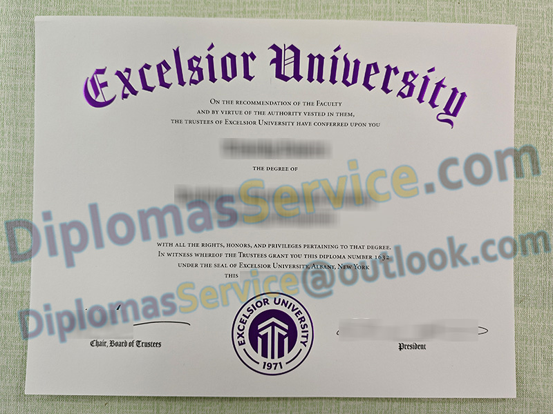 Excelsior University diploma, Excelsior University degree,