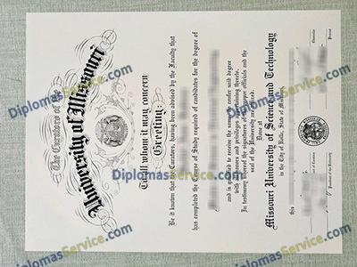 Missouri S&T diploma