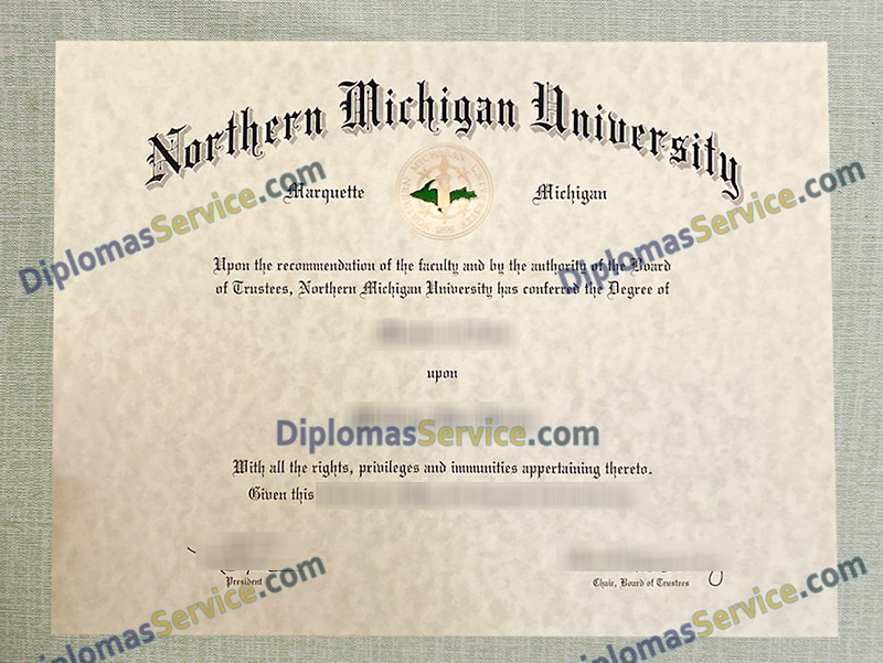 Northern Michigan University diploma, Northern Michigan University degree,