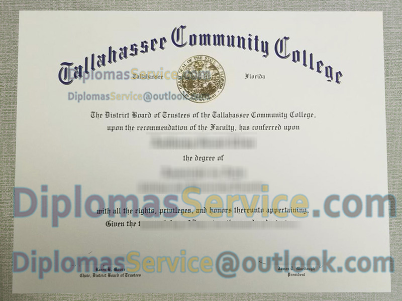 Tallahassee Community College diploma, Tallahassee Community College degree,