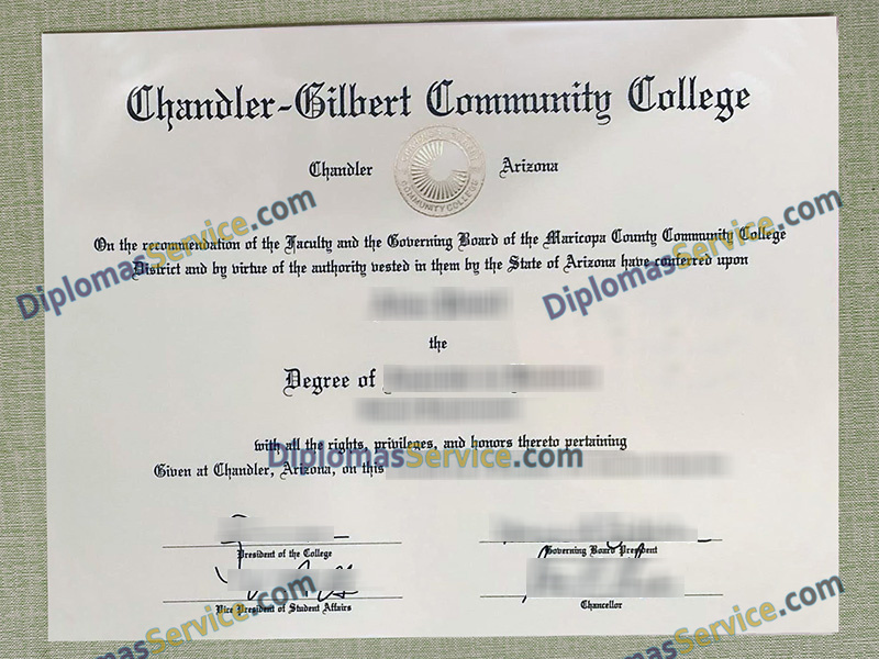 Chandler-Gilbert Community College diploma, Chandler-Gilbert Community College degree,