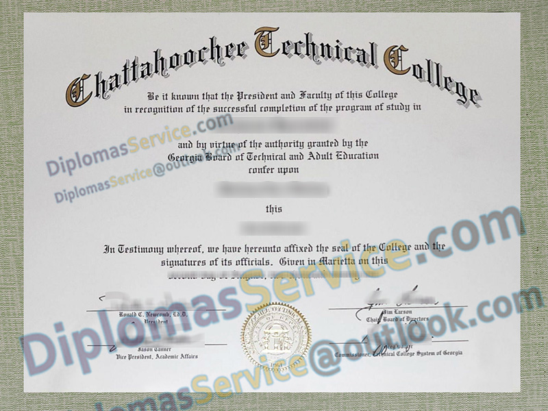 Chattahoochee Technical College diploma, Chattahoochee Technical College degree,