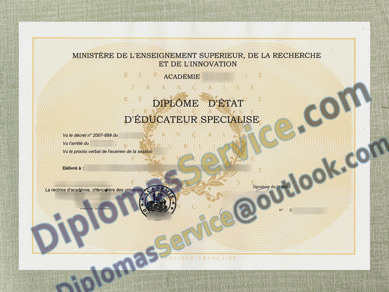 Diplôme d'état d'Éducateur Spécialisé