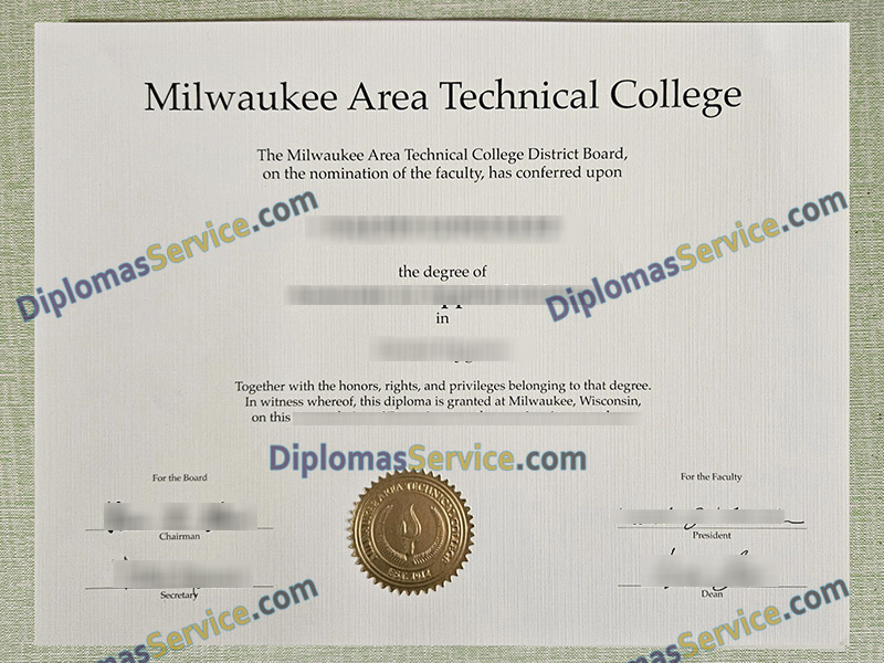 Milwaukee Area Technical College diploma, Milwaukee Area Technical College degree,